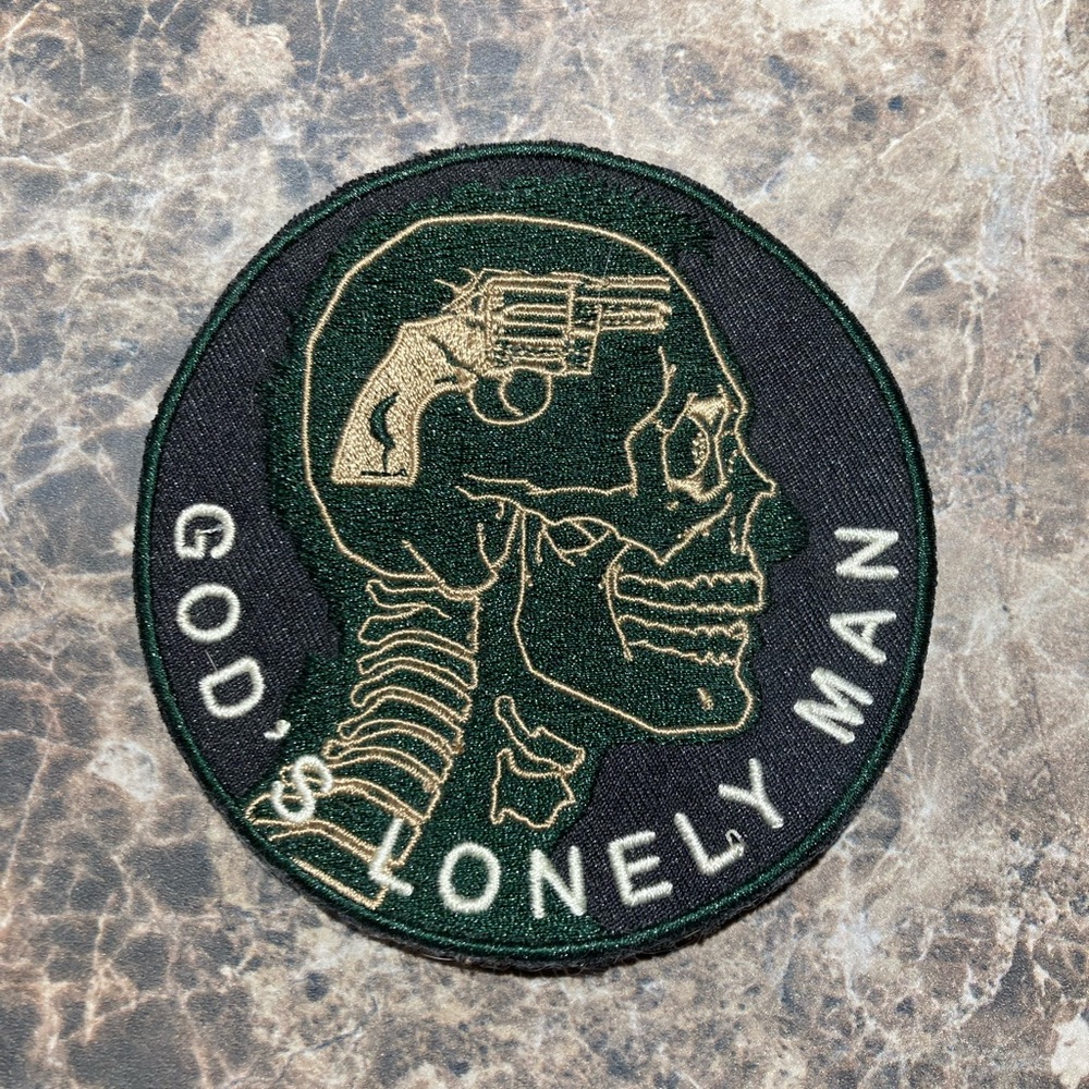 Taxi Driver Brian Ewing Embroidered Patch God’s Lonely Man